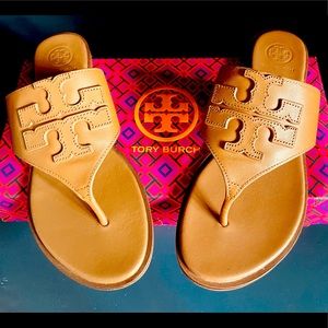 Tory Burch Weston Full Logo sandal